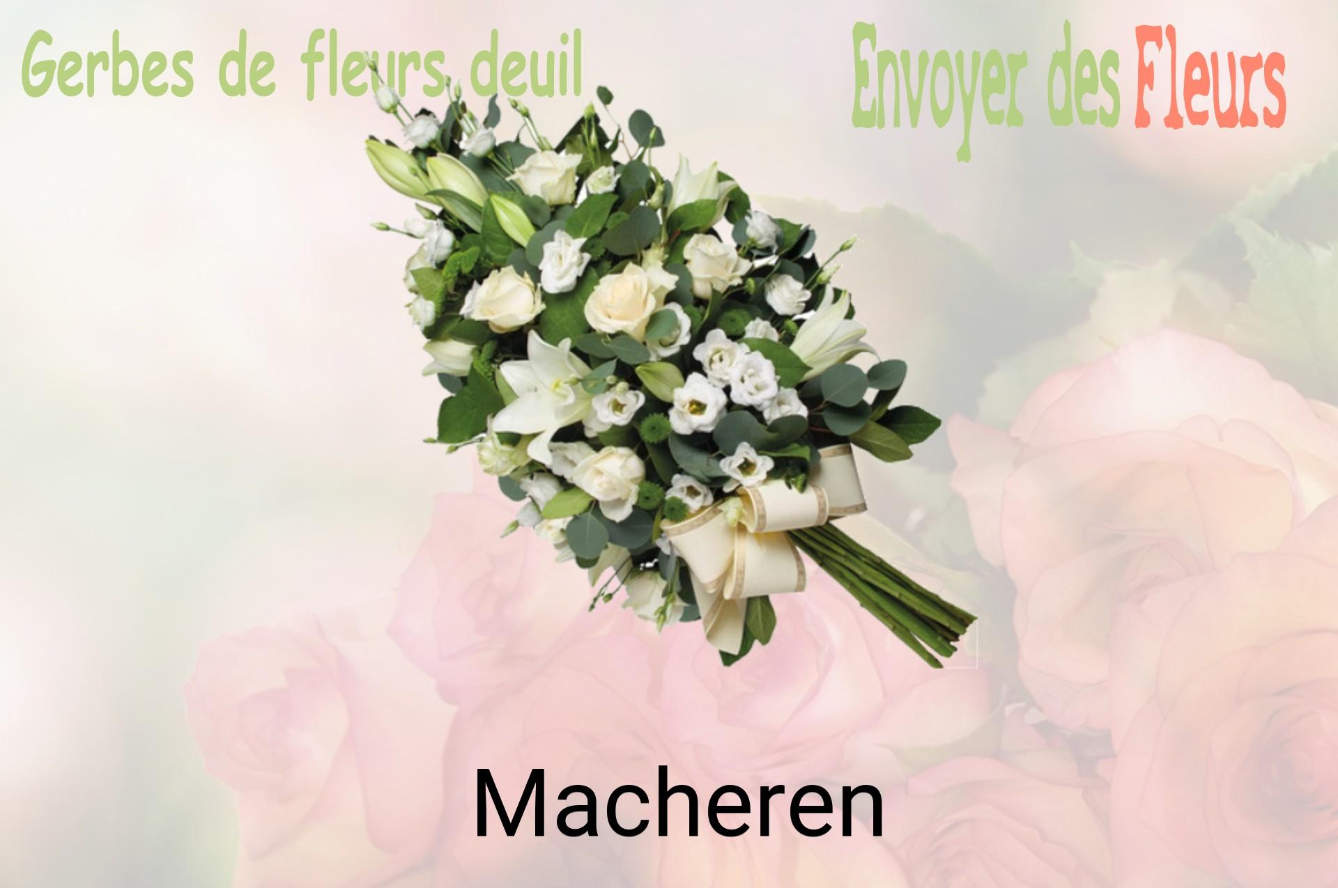 Gerbe de fleurs de deuil livrée à Macheren